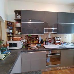 CUCINA LACCATA CON 6 ELETTRODOMESTICI