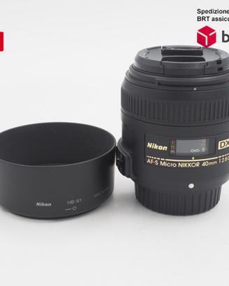 Nikon AF-S DX 40 F2.8 G Micro (Nikon)