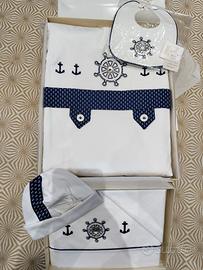 Coordinato navetta/culetta bambino autunno/prim.