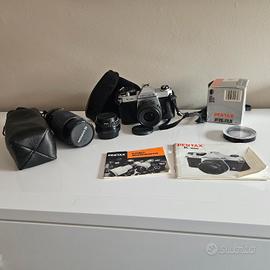 Pentax K1000 Kit Completo - con Obiettivo 28mm, 50