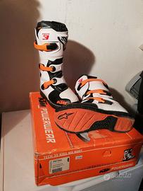 Stivali minicross alpinestar tech 3s n°38 col.KTM