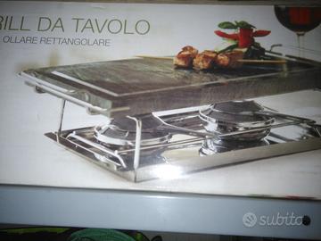 Griglia pietra ollare da tavolo