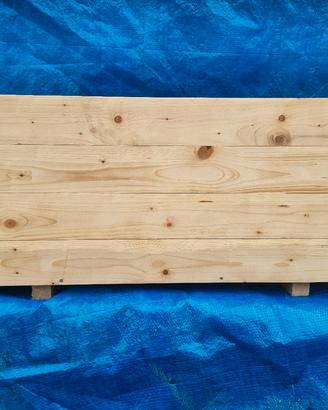 Fioriera in legno massello nuova