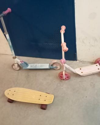 monopattino e skate 