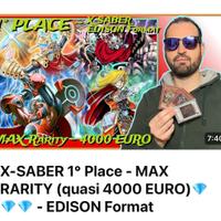 X-Saber massima rarità formato Edison