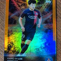 Carta Topps Kang-in Lee PSG numerata 18/25