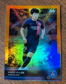 Carta Topps Kang-in Lee PSG numerata 18/25