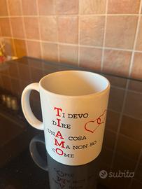 Tazza da colazione  ti amo