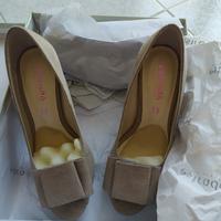 Scarpe con Tacco Estradà Scamosciato Beige tg. 35