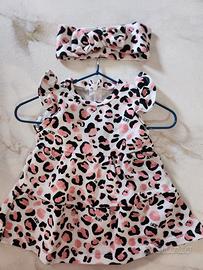 Liu Jo vestitino + fascia 3-6 mesi 