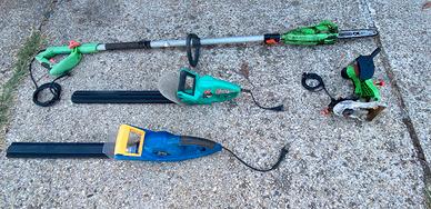 Set giardino anche permuta - Tagliasiepi ecc.
