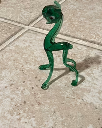 Cerbiatto in vetro di Murano
