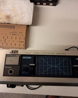 amplificatore jvc anni 80