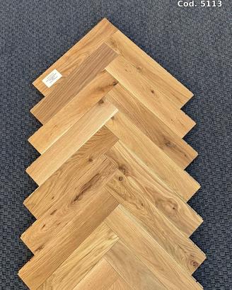 Parquet listoncino rovere nodato a Genova