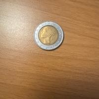 Moneta rara Bimetallica 500 lire