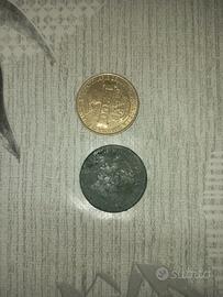 2 monete italiane vecchie