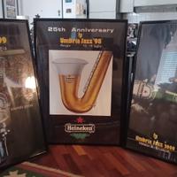 MANIFESTI POSTER PUBBLICIARI HEINEKEN UMBRIA JAZZ