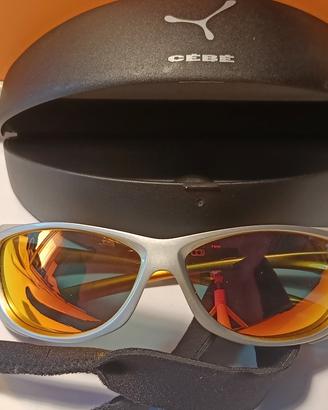 Occhiali da sole sportivi vintage Cébé 6923 0819