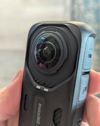 insta360 x4+dive case of+bastone 1.5mt