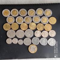 serie di 32 monete conio lira e ricorrenze