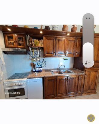 CUCINA LEGNO MASSELLO DI CASTAGNO