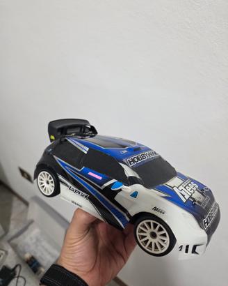 macchina elettrica telecomandat TRAXXAS RALLY 1/18