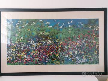 Quadro serigrafia di Schifano