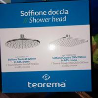 soffione doccia in abs