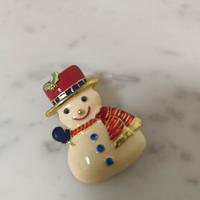 Spilla natalizia vintage