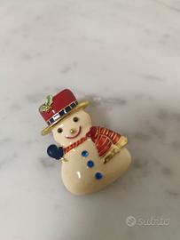 Spilla natalizia vintage