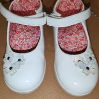 scarpe bianche lucide 24