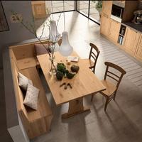 giropanca e tavolo rovere