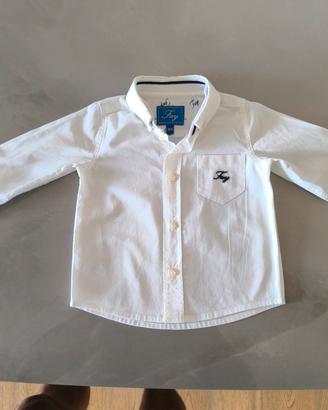 camicia bambino Fay bianca taglia  3 mesi