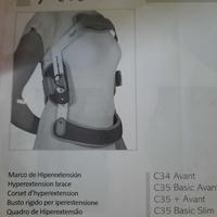 Busto rigido per iperestensione