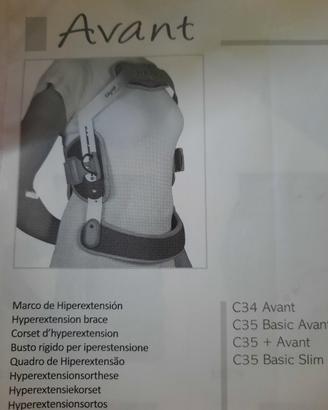 Busto rigido per iperestensione