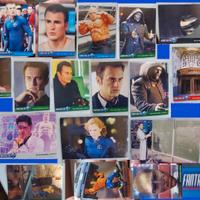 Fantastici 4 album+figurine+card non completo