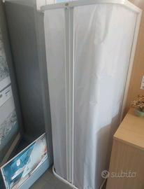 Box doccia quadrato 3 lati 70x70x70 tex lavabile