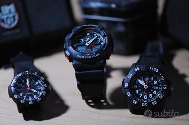 Luminox & G-Shock –  3 Orologi Military / Outdoor