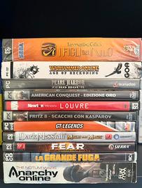Lotto 11 giochi PC – Big Box, sigillati