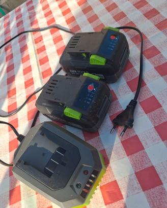 Sede di ricarica con 2 batterie