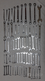 Serie di 75 chiavi a Stella e a Forchetta