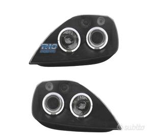 FARI PER FORD FIESTA 02-08 ANGEL EYES FONDO NERO