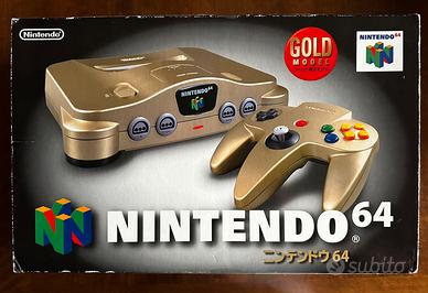 Nintendo 64 LIMITED GOLD EDITION la più rara