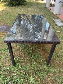 Tavolo giardino 90 x 160
