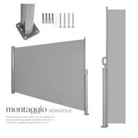 Tenda Frangivento a Scorrimento con Cassonetto in 