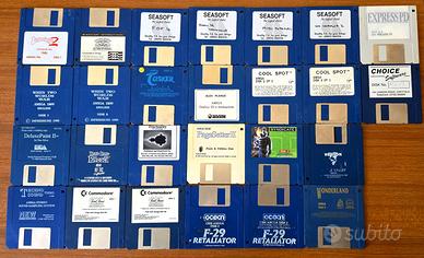 NN.26 FLOPPY DISK DS DD AMIGA 500 1200 ORIGINALI