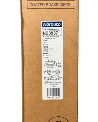 DISCHI FRENO ANTERIORI NORAUTO – ND3937 – 300x25 m