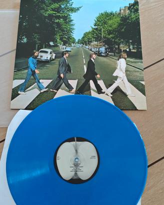 LP vinile Beatles abbey Road remastered blu