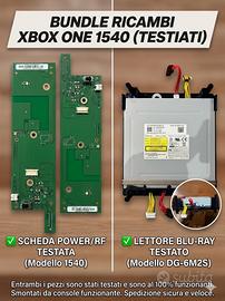 Bundle Ricambi Xbox one (Modello 1540) Funzionanti