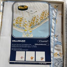 tovaglia servizio 12 tovaglioli Vallesusa